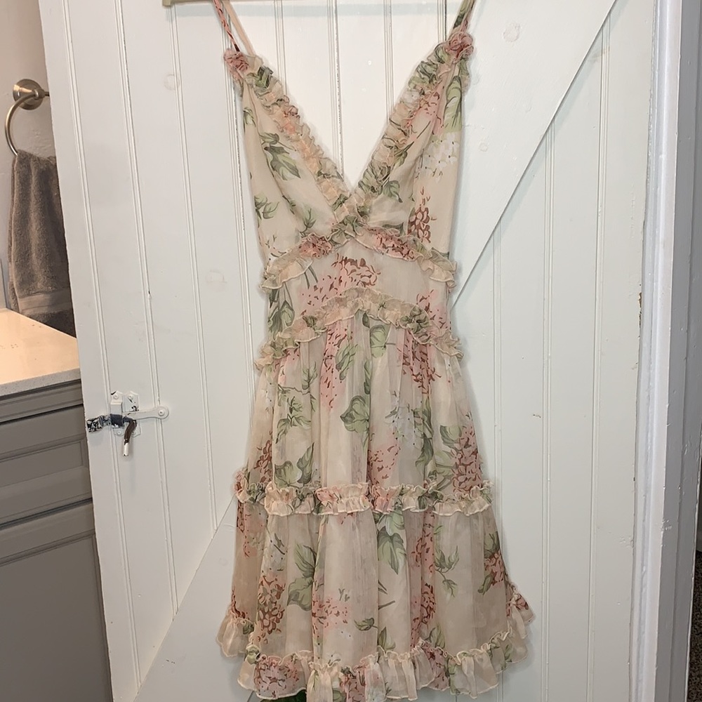 Floral midi dress